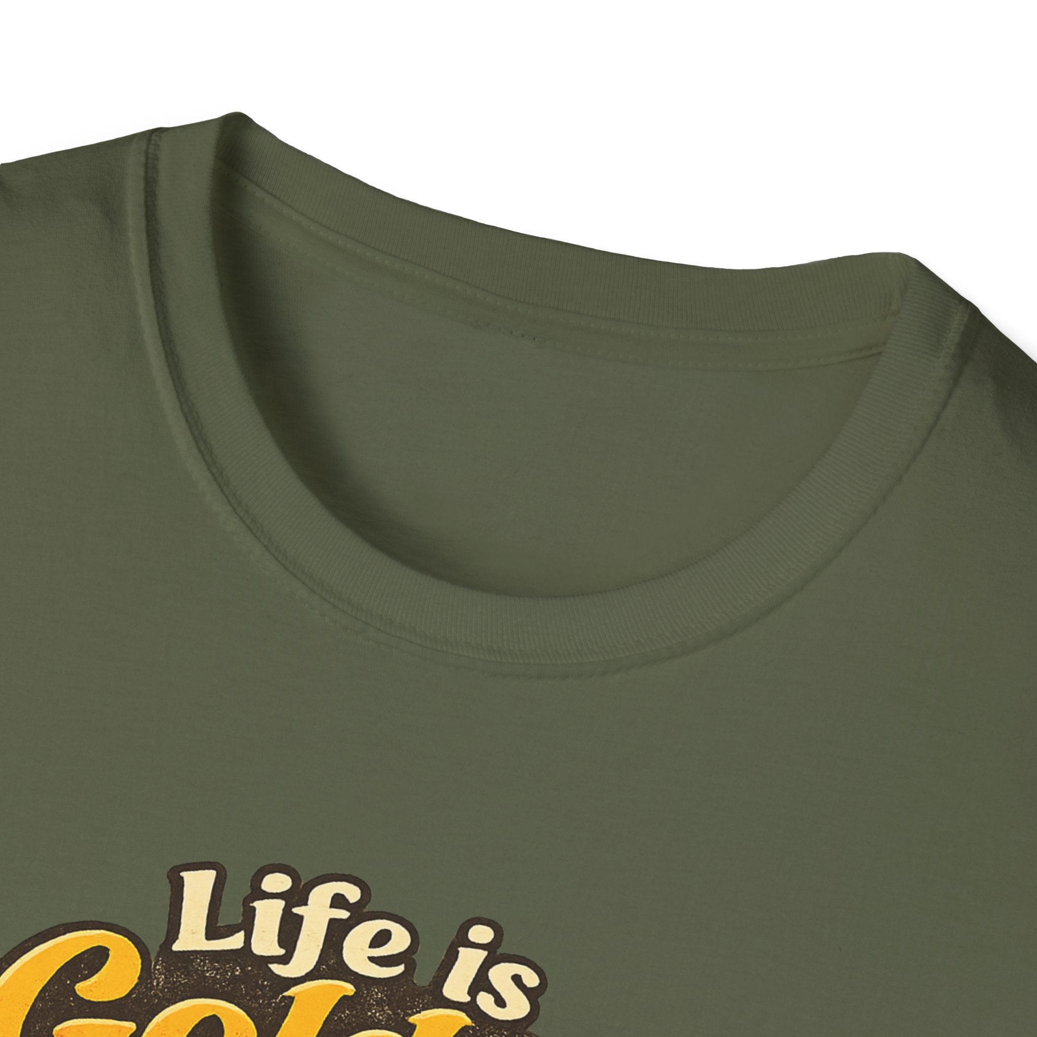 Life Is Golden Golden Retriever T-Shirt