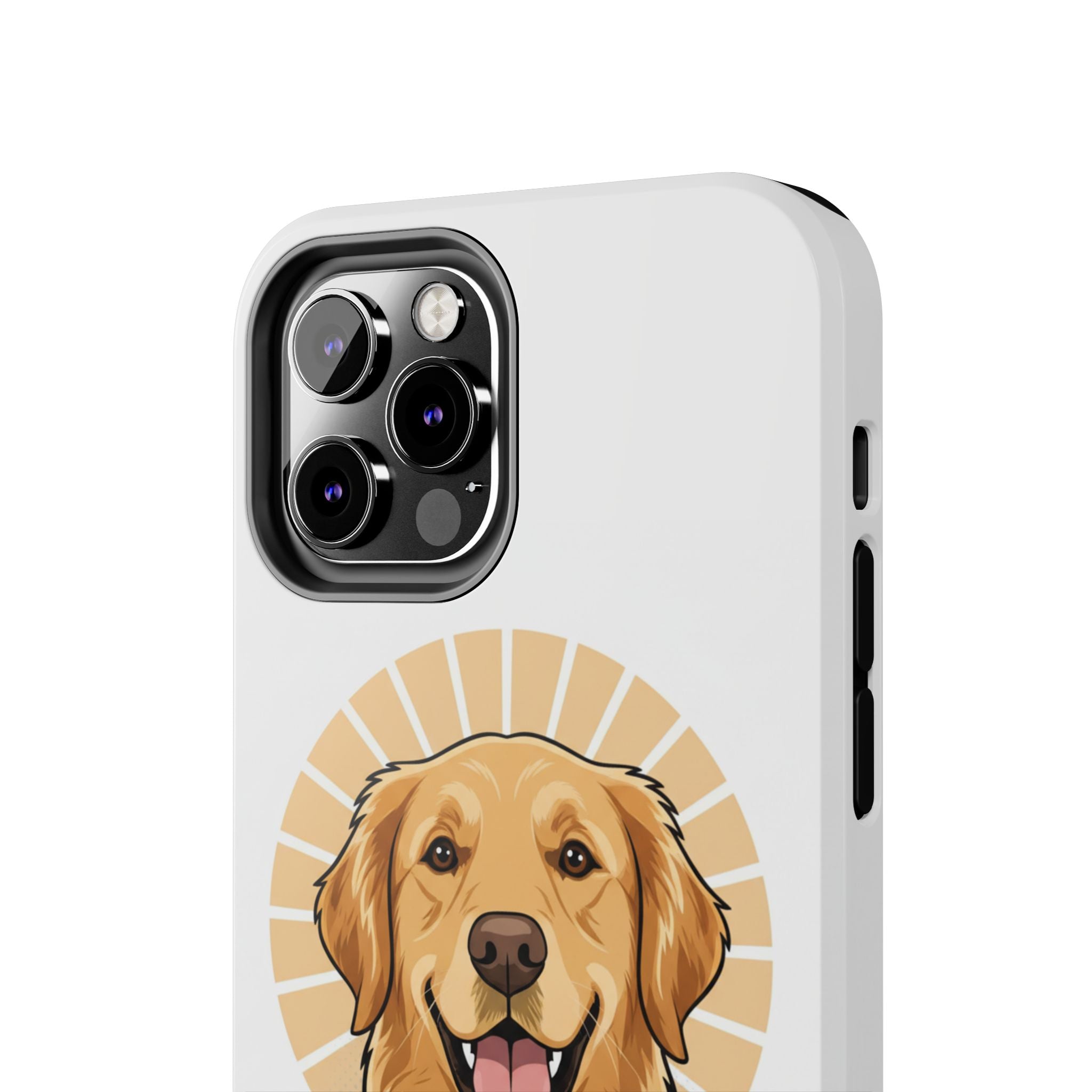 Golden Retriever Tough Phone Case — Cute Smiling Dog Protective Phone Cover