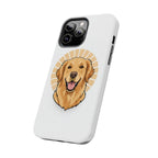 Golden Retriever Tough Phone Case — Cute Smiling Dog Protective Phone Cover