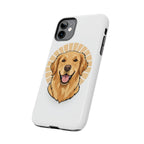 Golden Retriever Tough Phone Case — Cute Smiling Dog Protective Phone Cover