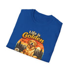 Life Is Golden Golden Retriever T-Shirt