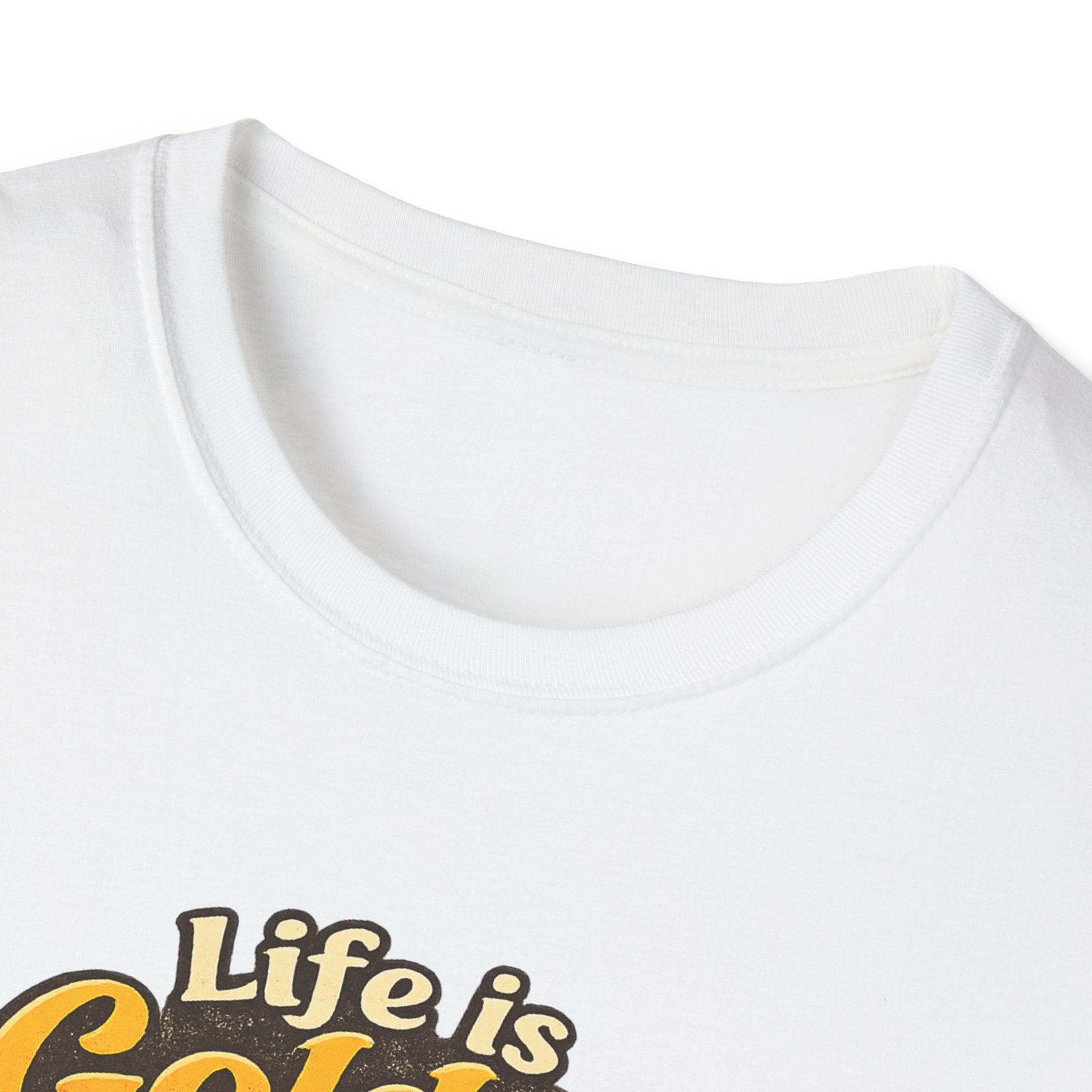 Life Is Golden Golden Retriever T-Shirt