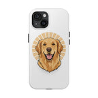 Golden Retriever Tough Phone Case — Cute Smiling Dog Protective Phone Cover