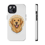 Golden Retriever Tough Phone Case — Cute Smiling Dog Protective Phone Cover