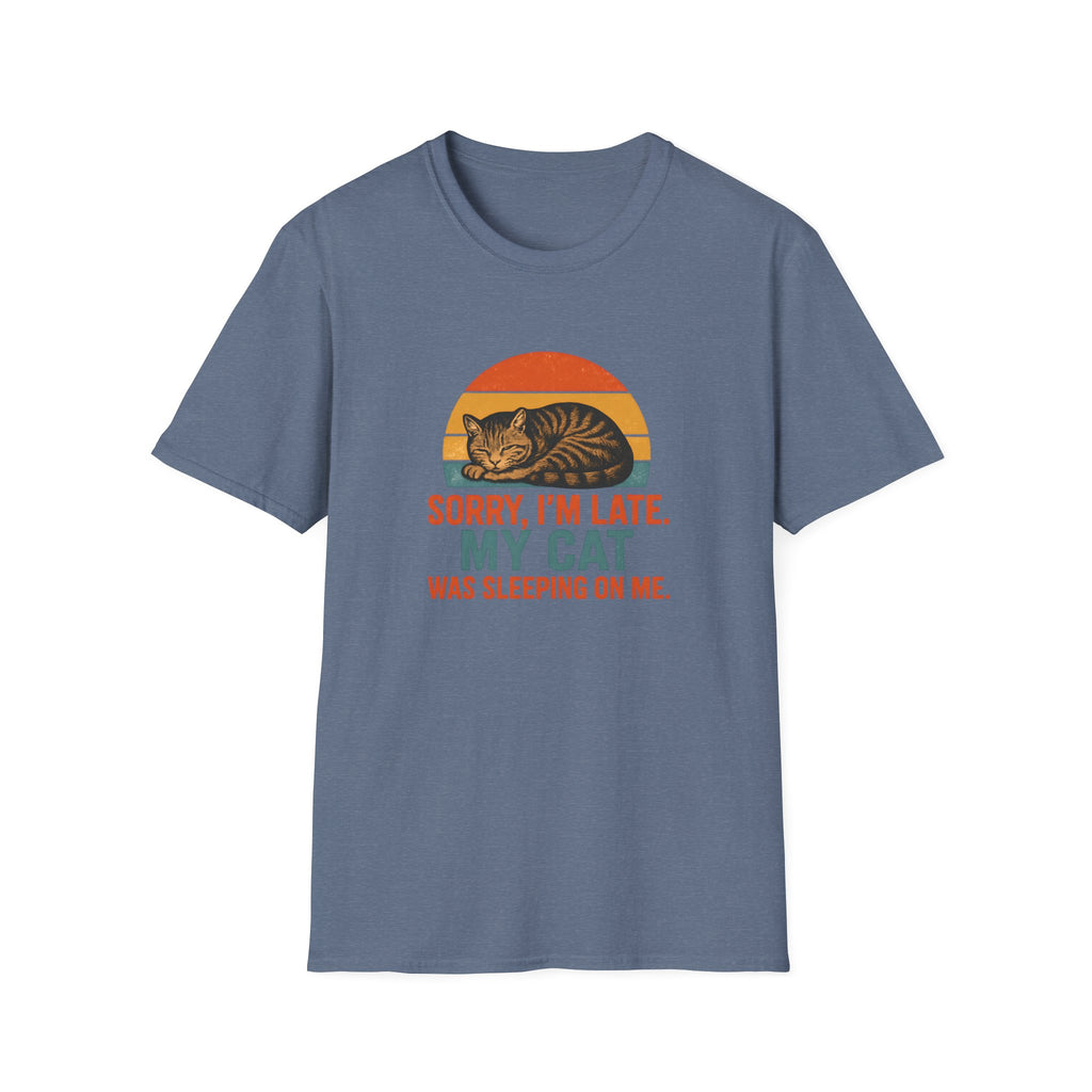 Cat Sleeping On Me T-Shirt