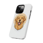 Golden Retriever Tough Phone Case — Cute Smiling Dog Protective Phone Cover