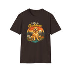 Life Is Golden Golden Retriever T-Shirt