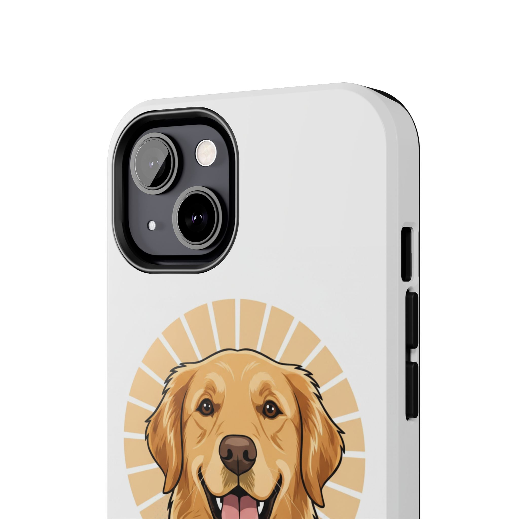 Golden Retriever Tough Phone Case — Cute Smiling Dog Protective Phone Cover