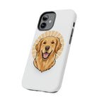 Golden Retriever Tough Phone Case — Cute Smiling Dog Protective Phone Cover