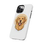Golden Retriever Tough Phone Case — Cute Smiling Dog Protective Phone Cover