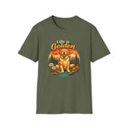 Life Is Golden Golden Retriever T-Shirt