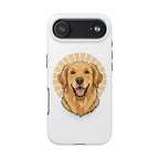 Golden Retriever Tough Phone Case — Cute Smiling Dog Protective Phone Cover