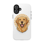Golden Retriever Tough Phone Case — Cute Smiling Dog Protective Phone Cover
