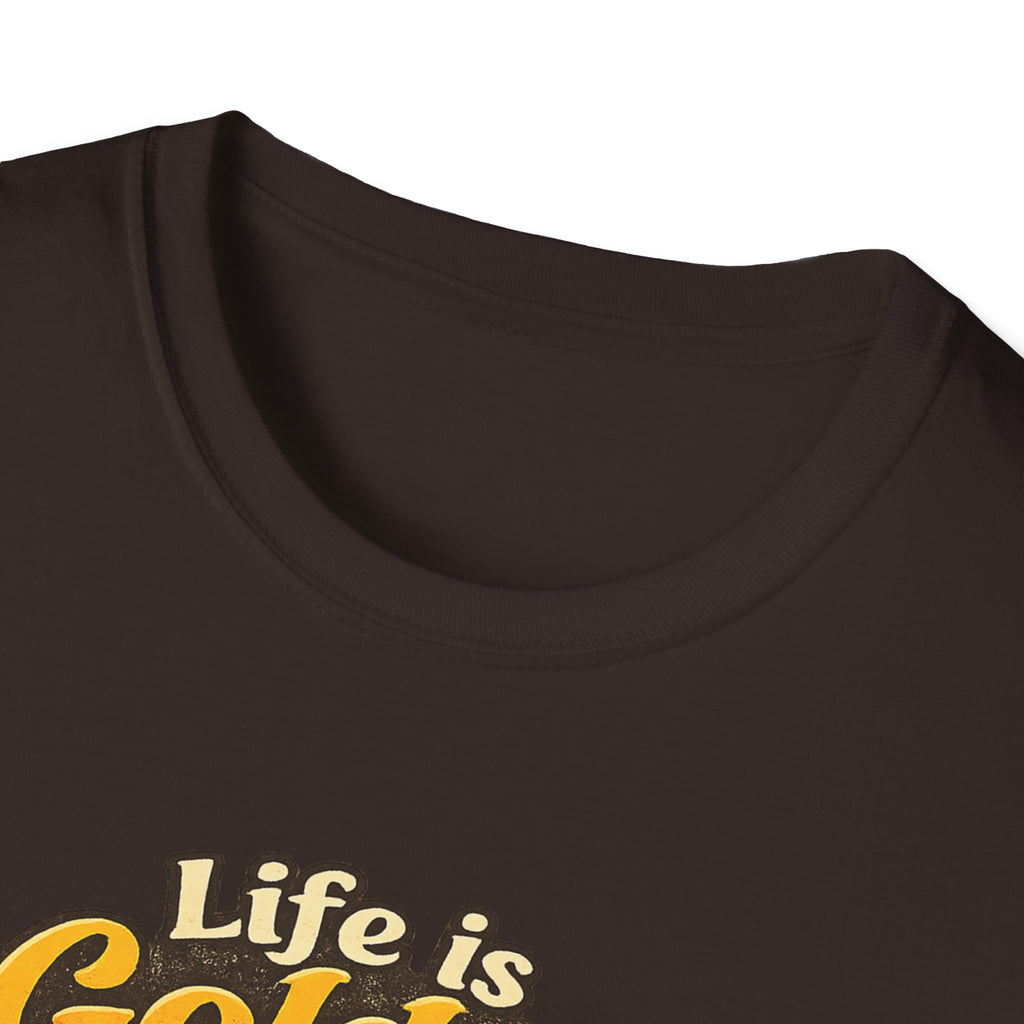 Life Is Golden Golden Retriever T-Shirt