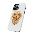 Golden Retriever Tough Phone Case — Cute Smiling Dog Protective Phone Cover
