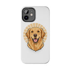 Golden Retriever Tough Phone Case — Cute Smiling Dog Protective Phone Cover