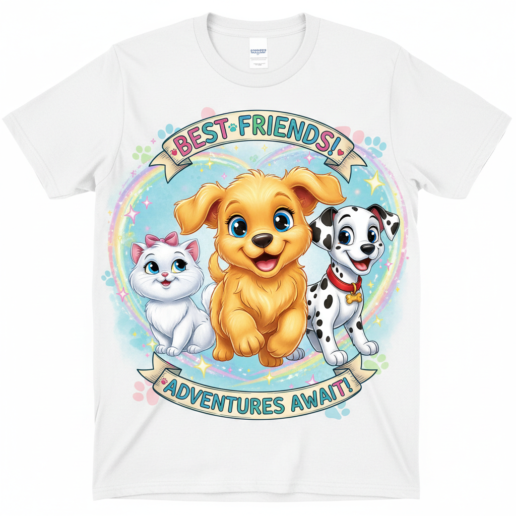 Disney Pet Themed T-Shirt